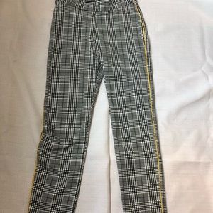 H&M Black/white pants